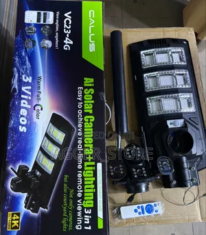 Calus Ai Solar VC23-4G Camera + Lighting 3-in-1