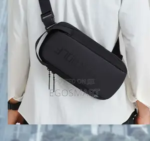 Golden Wolf Shoulder Bag