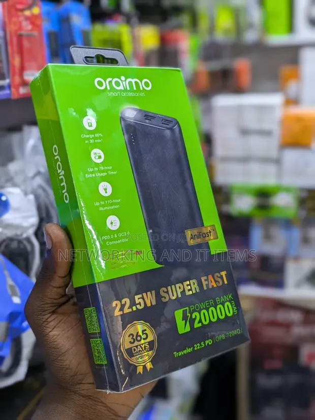 Oraimo Original Powerbank 20000mAh - 1