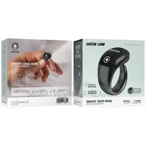 Green Lion Smart Zikr Ring OLED Display, Standby Siku 15