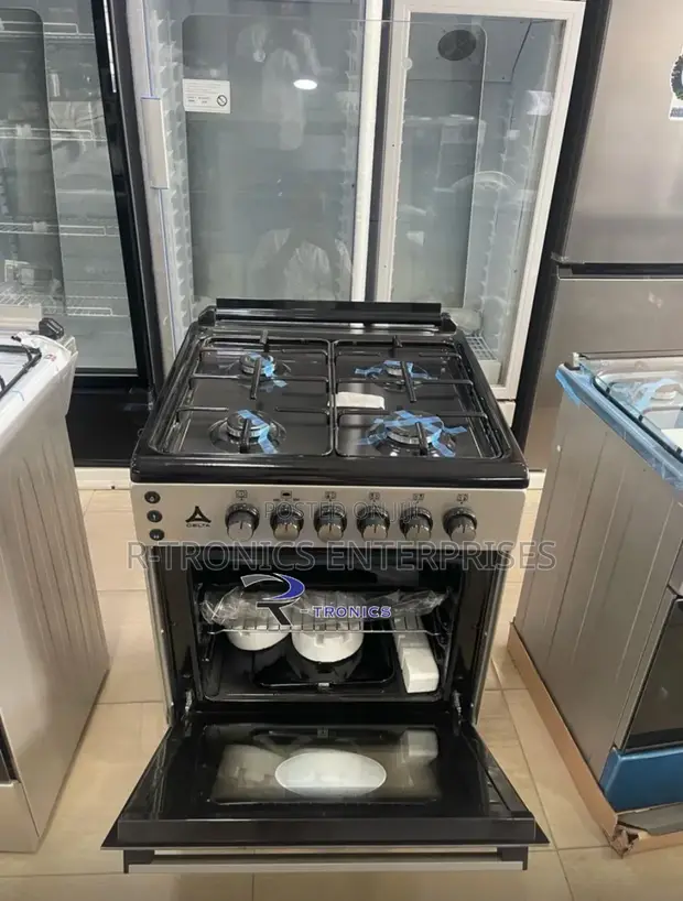 Jiko la Gesi la Delta 60x60 lenye Oven, Grill & Rotisserie - 1