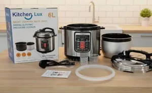 KitchenLux Pressure Cooker - 2 Pots
