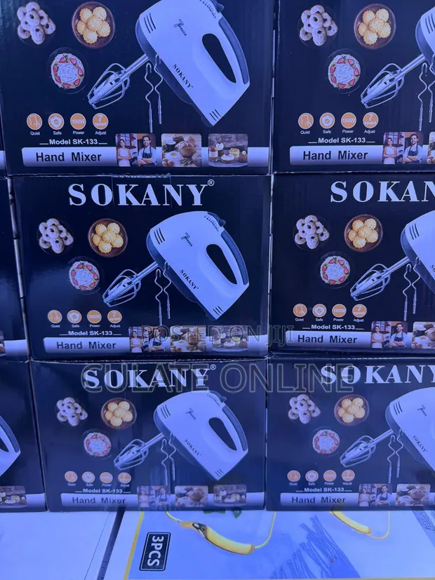Sokany Hand Mixer - 180W, Kasi 7 - 1