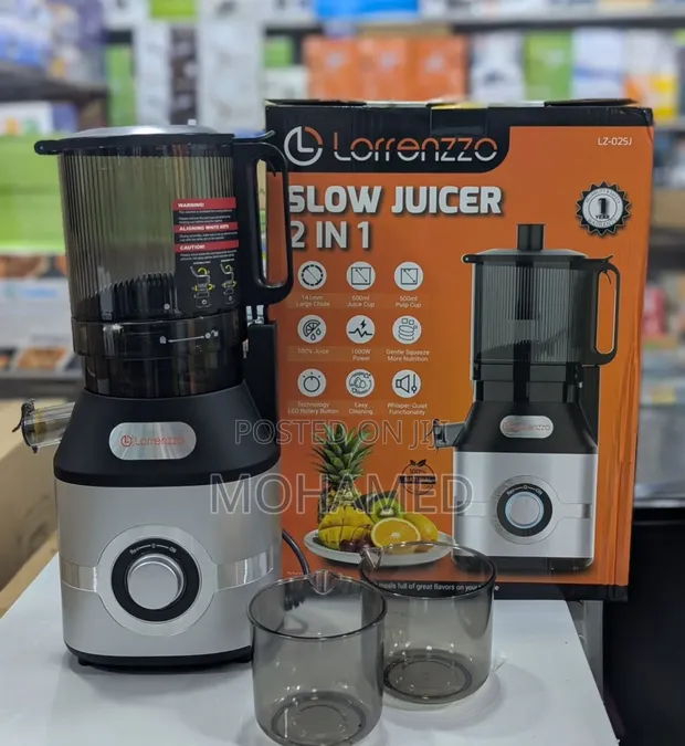 Lorrenzo Slow Juicer - Brand New - 1