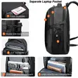 Arctic Hunter B00388 Backpack Bag - Nyeusi - 3