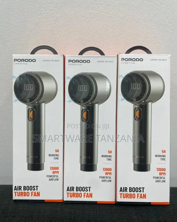 Porodo Lifestyle Air Boost Turbo Fan 13000 RPM - 1