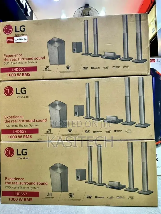 LG LHD657 Home Theatre System - 1000W - 1