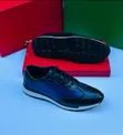 Men's Versace Leather Sneakers - Brand New - 1