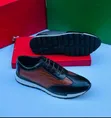 Men's Versace Leather Sneakers - Brand New - 3
