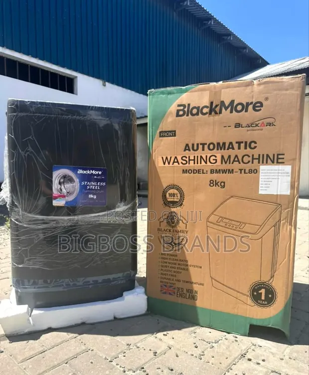 Blackmore 8kg Top Load Automatic Washing Machine (BMWM-TL80) - 1