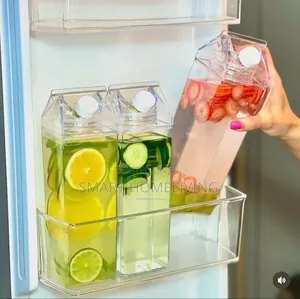 Milk Carton Shaped Water Bottles