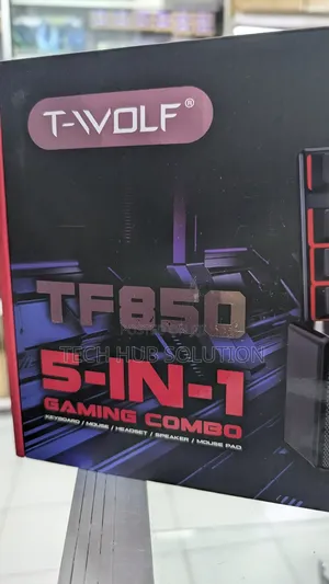 T-Wolf TF850 Combo cha Kitufe cha Michezo 5-in-1