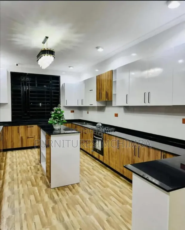 Modern Kitchen Cabinet Set - 1