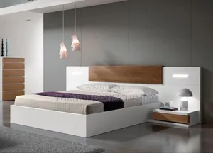 Luxury Wood Material Bed Frame - 5x6