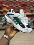 Viatu vya Adidas vya Ngozi vya Kiume vya Kawaida - 2