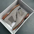 Men's Clarks Leather Boots - High Cut - 5