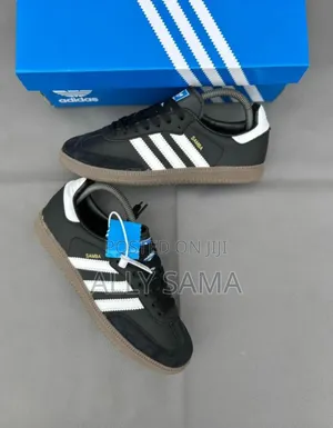 Men's Adidas Samba Sneakers - Leather