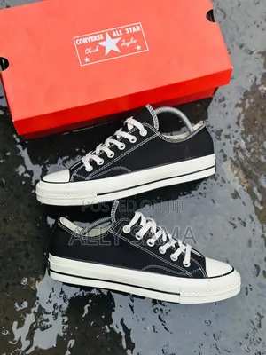 Men's Converse All Star Sneakers - Red Canvas