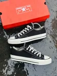 Men's Converse All Star Sneakers - Red Canvas - 4