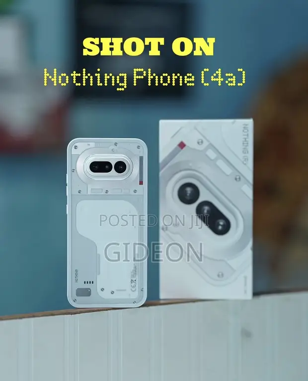 Nothing Phone 4a Mpya 256GB Nyeupe - 1