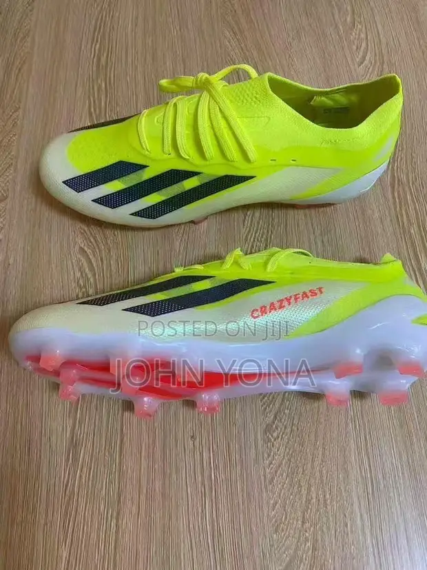 Viatu vya Mpira Adidas X Crazyfast Elite FG - Njano - 1