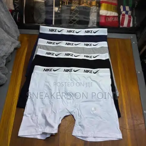 Men's 100% Cotton Boxer Underwear - 1