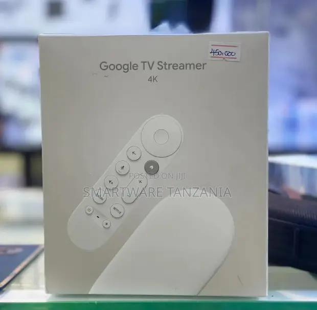 Google TV Streamer 4K - Fast Streaming with Voice Search - 1