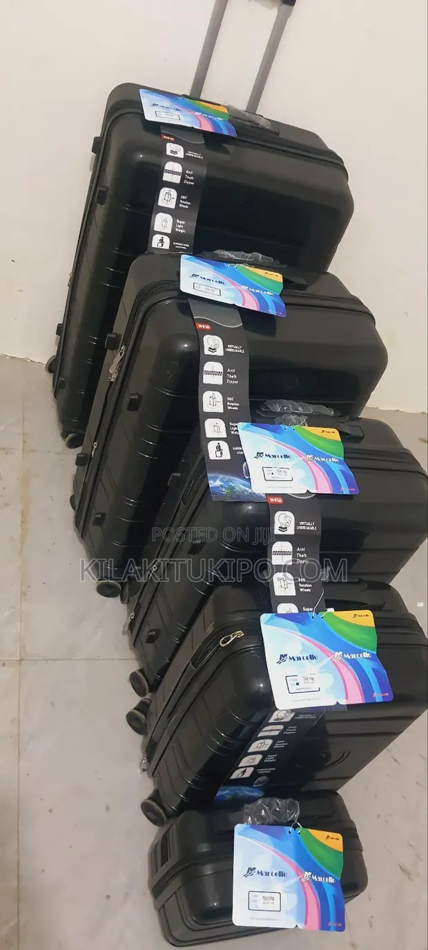 Set ya Mizigo 5pc Marcello Isiyovunjika - 1