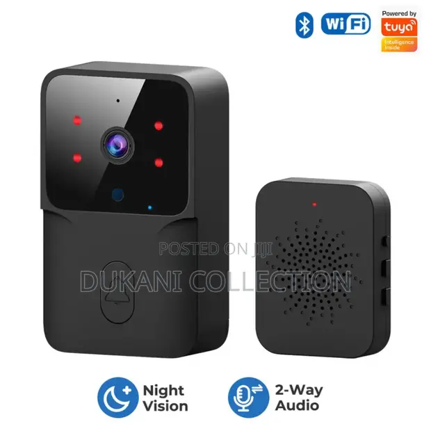 Security Electrician Door Lock with Camera and Bell - 1