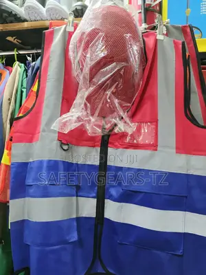 Vest ya Hi Vis yenye Reflective na Mifuko 5