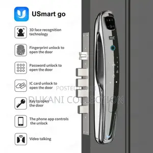 Smart Door Lock Security Camera and Alarm