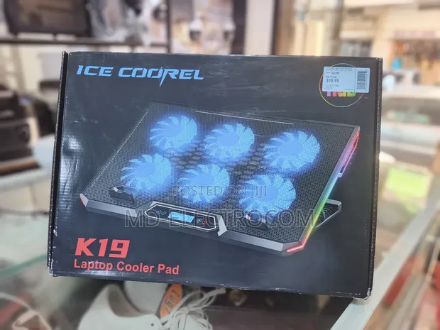 ICE COOREL K19 Laptop Cooler Pad - 1