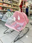 Baby Rocker with Wheel, Handle and Net - 1