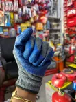 Hawksun Blue Coated Work Gloves - 3