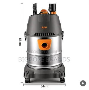 Raf 20L Wet & Dry Vacuum Cleaner - Steel Body