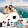 Pocket WiFi Router Universal 4G/5G - 150Mbps, Watumiaji 10, Betri Saa 10 - 4