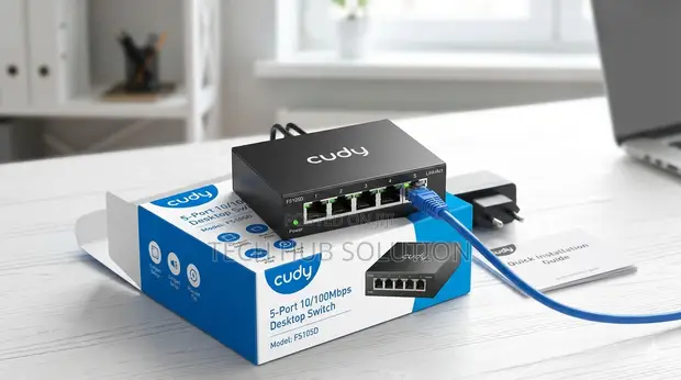 Cudy FS105D 5-Port Fast Ethernet Switch - 1