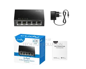 Cudy FS105 5-Port Metal Network Switch