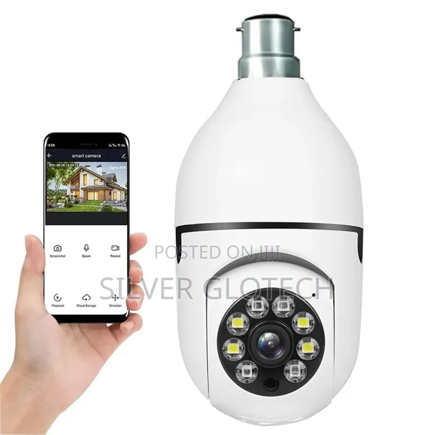 Kamera ya Usalama ya Bulb ya Wi-Fi - Ubora Mzuri - 1