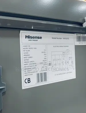 701 Liters Hisense Chest Freezer - Brand New