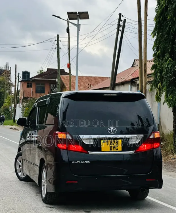 Toyota Alphard 2008 Black - 1