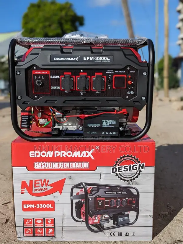 Edon Pro Max 3kW Generator - Key Start - 1