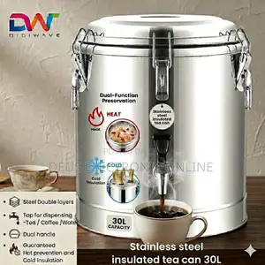 Stainless Steel Insulated Tea Can 30L