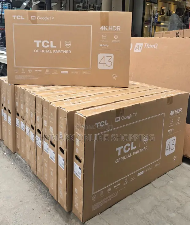 TCL 43 Inch 4K HDR Smart TV - 1