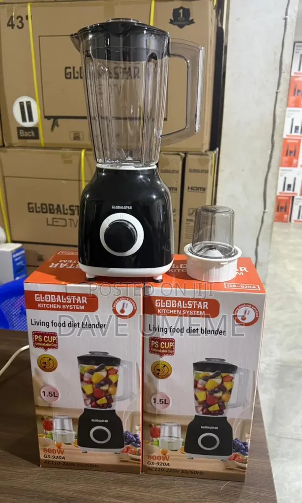 Global Star Blender - 2L, 3 Speeds, Brand New - 1