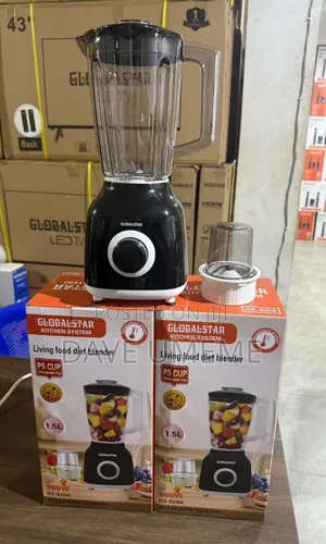 Global Star Blender - 2L, 3 Speeds, Brand New
