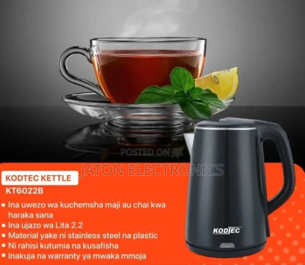 Kodtec Electric Kettle 2.2 Liters - 1
