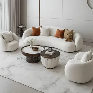 3-Seater Sofa with Two Armchairs - Mengi Furniture