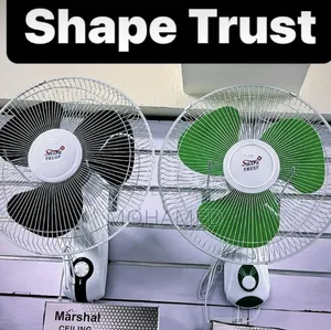 Shapetrust 16" Wall Fan - Nyeupe