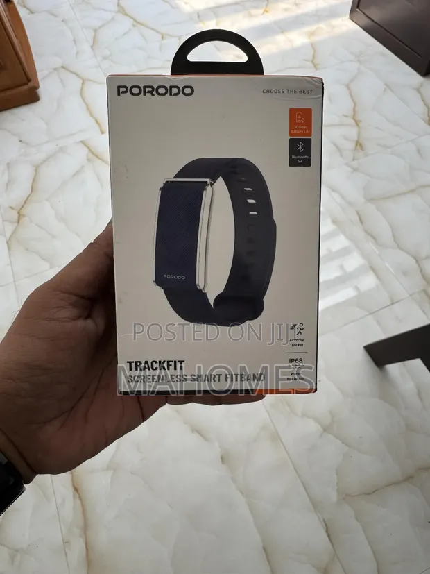Porodo Trackfit Pro Smart Bracelet Fitness Tracker with Display - 1